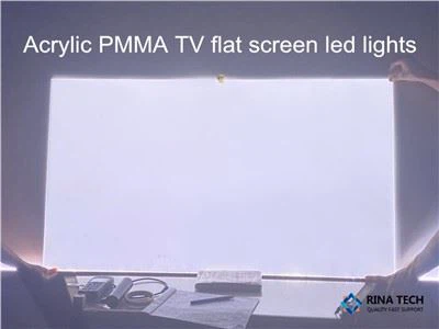 Akriliku PMMA TV Flat Screen Led Lights